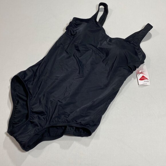 TYR Womens Size 20 Black DuraFast Elite Tech Swimsuit - Picture 4 of 6